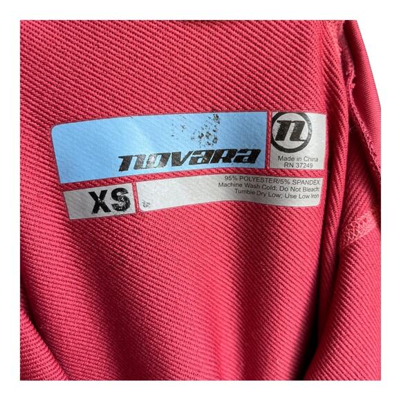 Novara for REI Womens XS Pink Cycling Full Zip Jacket Bike Athletic Racing - Picture 7 of 9